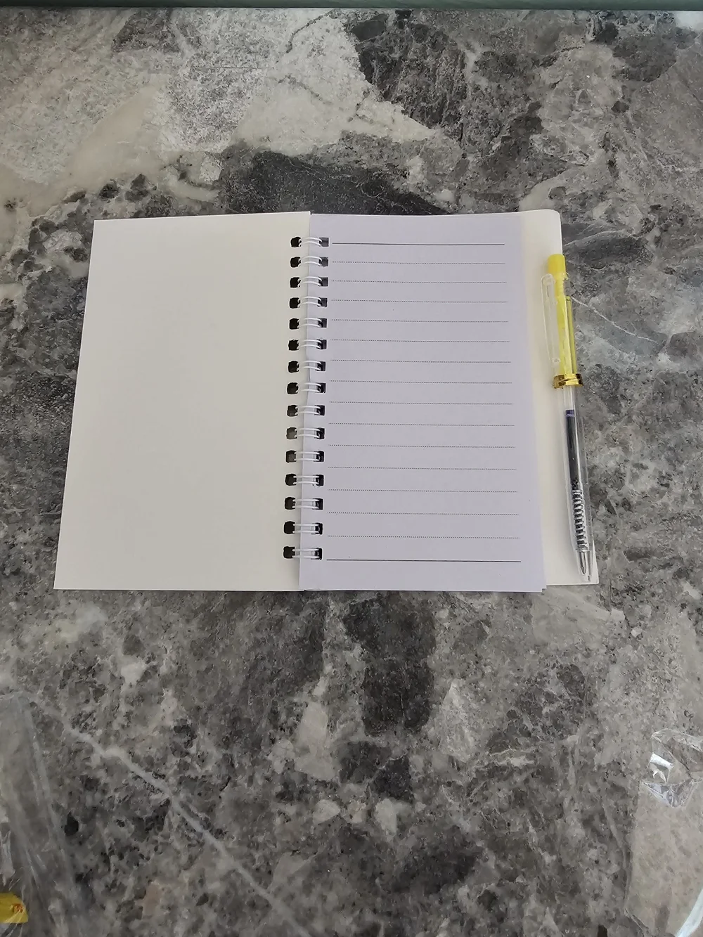 Betty Boop White Notebook with Red Accents